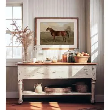 Rustic Farmhouse Canvas Print - 24x36 Art Decor