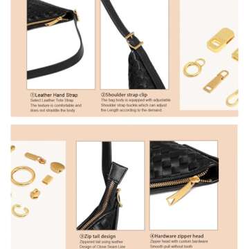 Stylish Vegan Leather Handbag for Work & Casual Use