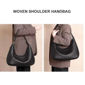 Stylish Vegan Leather Handbag for Work & Casual Use