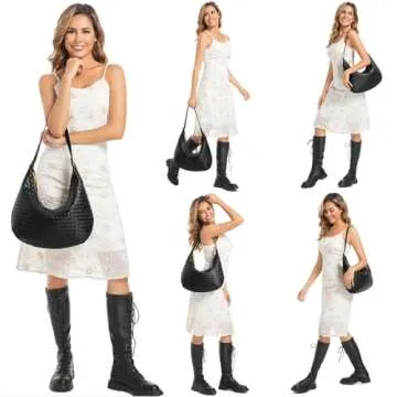 Stylish Vegan Leather Handbag for Work & Casual Use