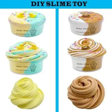 GXYSLM Butter Slime Kit - Perfect Party Favors for Kids