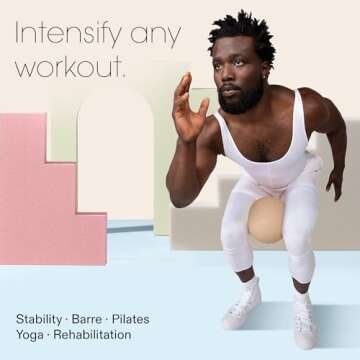 Bala 8" Pilates Ball - Perfect for Yoga & Fitness