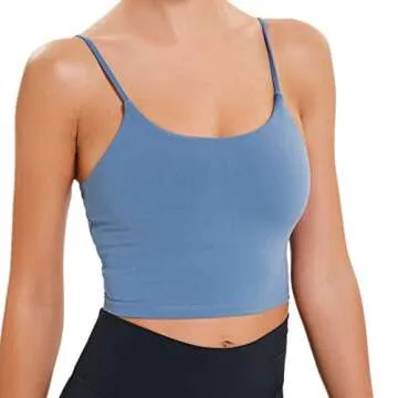 Lemedy Women's Padded Yoga Tank Top for Fitness and Style