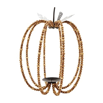 Elegant Mud Pie Pumpkin Lantern Set for Autumn Decor