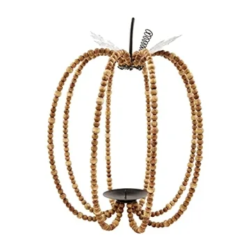 Elegant Mud Pie Pumpkin Lantern Set for Autumn Decor