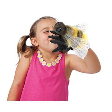 Folkmanis Honey Bee Puppet for Kids and Storytelling