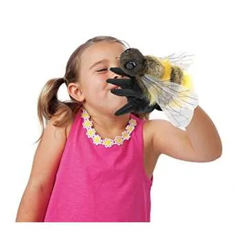 Folkmanis Honey Bee Puppet for Kids and Storytelling