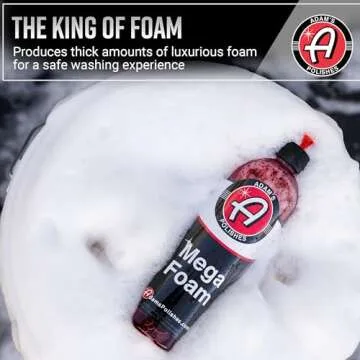 Adam’s Mega Foam Shampoo - Ultimate Car Wash Solution