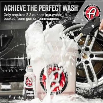 Adam’s Mega Foam Shampoo - Ultimate Car Wash Solution