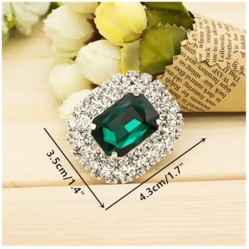 Stunning Ruihfas Rhinestone Shoe Clips for All Occasions