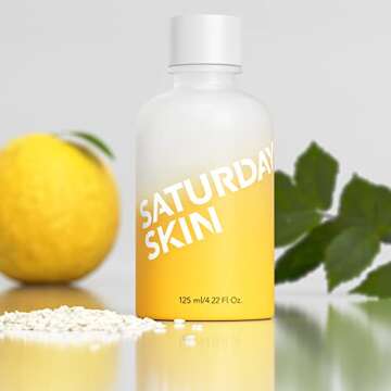 Saturday Skin Yuzu Vitamin C Bright Toner for Dryness Dullness Face Brightening Hydrate Tone Glow Ni...