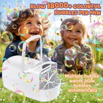 Bubble Maker - 18000 Bubbles/Min for Kids & Parties