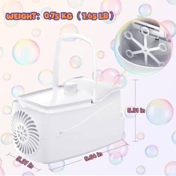 Bubble Maker - 18000 Bubbles/Min for Kids & Parties