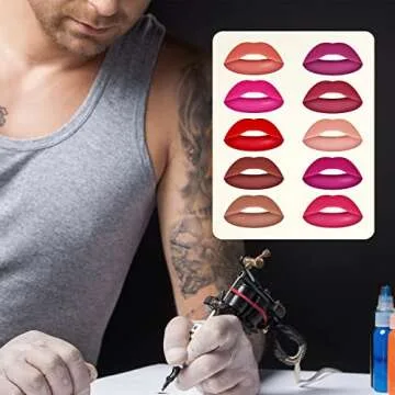 Maitys Lip Tattoo Practice Skin Kit for Makeup Artists