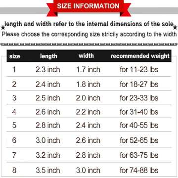 QUMY Dog Boots - Weatherproof Shoes for Medium & Large Dogs