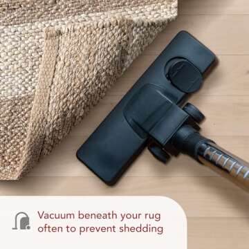 nuLOOM Alisia Flatweave Striped Jute Area Rug, 5x8, Off-white