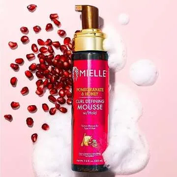 Mielle Pomegranate & Honey Curl Defining Mousse w/hold