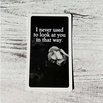 All Things Intuitive in The Shadows, 54 Shadow Oracle Cards, Raw and Real Love Messages, Soul Connection Cards for Oracle and Tarot Readers