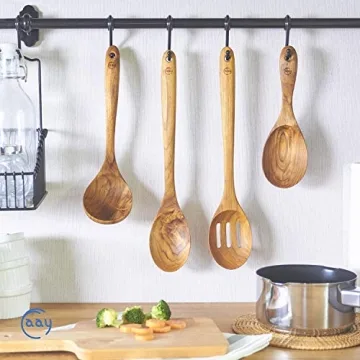 FAAY Eco-Friendly Handmade Wooden Kitchen Ladle