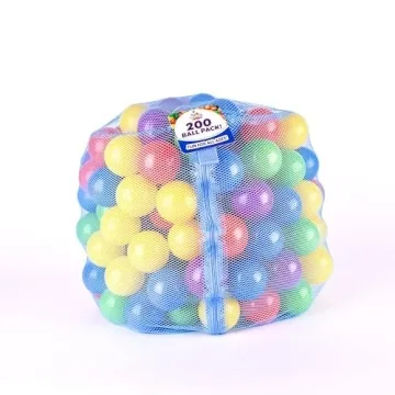 200 Count Durable Plastic Balls for Ball Pit Fun