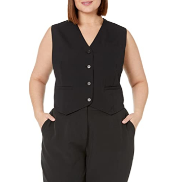 Sadie Cropped Slim Vest for Women - Versatile Style