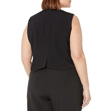 Sadie Cropped Slim Vest for Women - Versatile Style