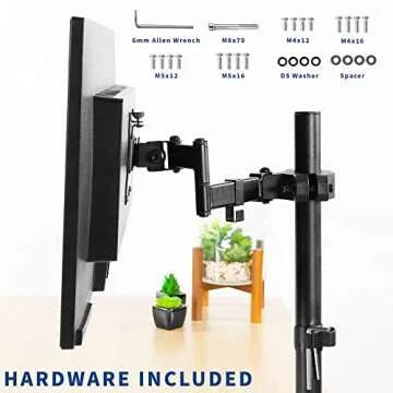VIVO Adjustable Universal Monitor Arm For 17 to 32 inches