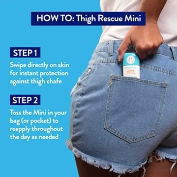 Megababe Thigh Rescue Anti-Chafe Stick for All Day Comfort