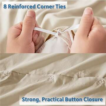 Nestl King Duvet Cover Set Soft & Stylish 3 Piece