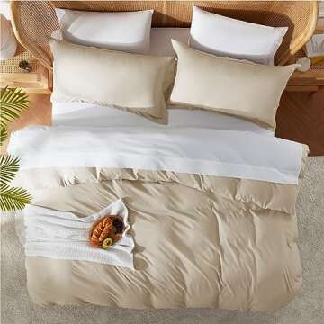 Nestl King Duvet Cover Set Soft & Stylish 3 Piece
