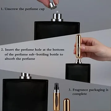 Fivexing Portable Refillable Perfume Atomizer for Travel