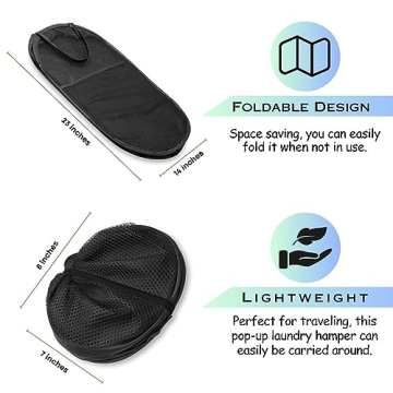 Simplized Popup Laundry Hamper for Easy Laundry Solutions