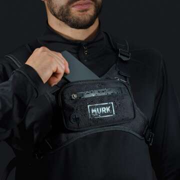 MVRK Water Resistant Chest Pack - Ideal for Running
