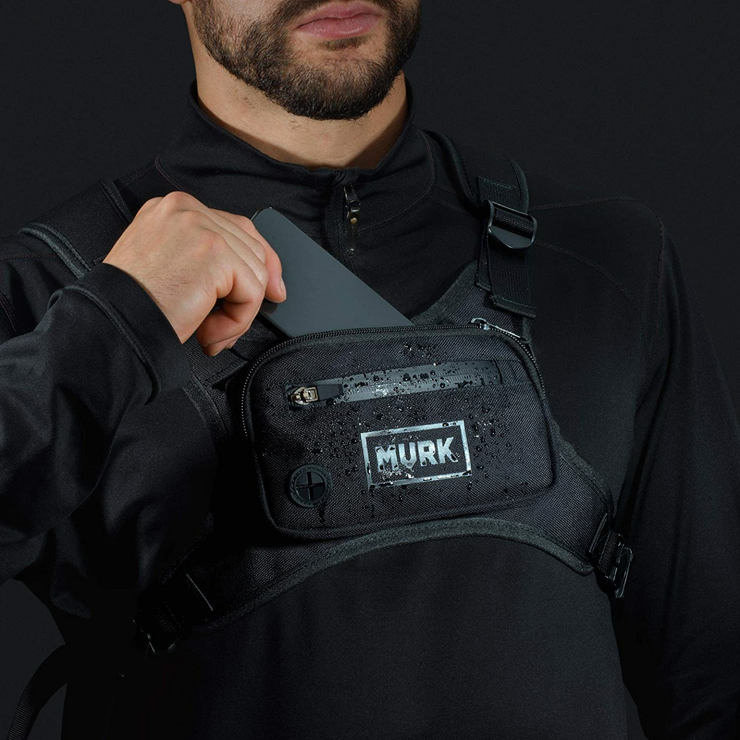 MVRK Water Resistant Chest Pack - Ideal for Running