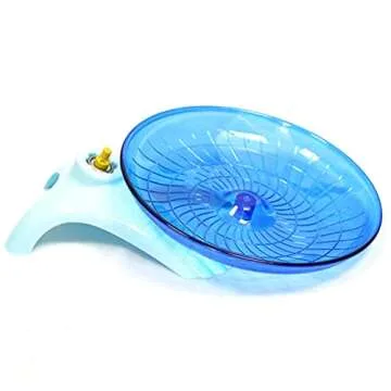 Sturdy, Silent Hamster Flying Saucer Exercise Wheel