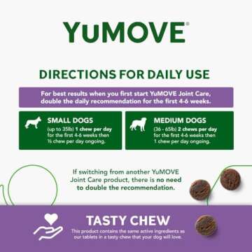 Lintbells YuMOVE Joint Supplement Dog Chews for Small Dogs