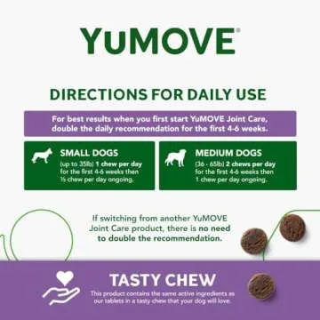 Lintbells YuMOVE Joint Supplement Dog Chews for Small Dogs