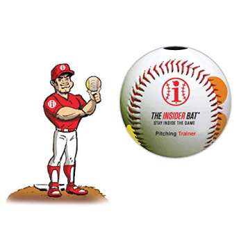 Baseball Pitching Trainer Ball Kit Bundle - Pitch Training Baseball with Detailed Grip Instructions