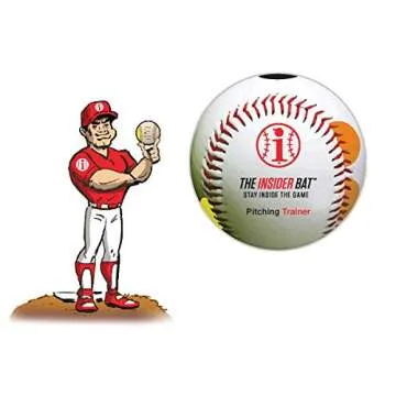 Baseball Pitching Trainer Ball Kit Bundle - Pitch Training Baseball with Detailed Grip Instructions