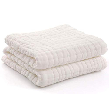 Bamboocart Baby Muslin Swaddle Blanket | 41x41 inches | 6 Layer Cotton Blanket