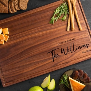 Custom Walnut Cutting Board - Perfect for Gifting