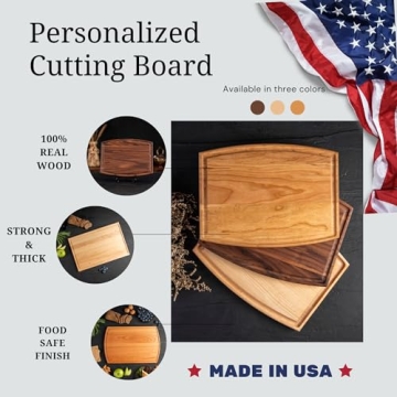 Custom Walnut Cutting Board - Perfect for Gifting