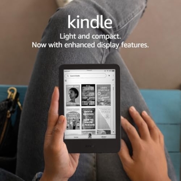 Lightweight Amazon Kindle (16 GB) - Black Color