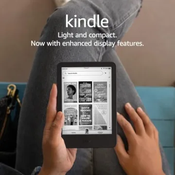 Lightweight Amazon Kindle (16 GB) - Black Color