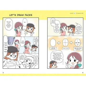 Learn to Draw Manga Basics for Kids: Learn to draw with easy-to-follow drawing lessons in a manga story! (Drawing Manga for Beginners, 1)