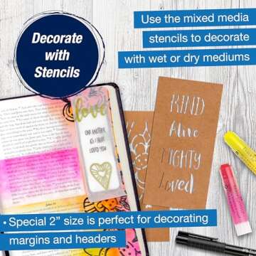 Faber-Castell Bible Journaling Kit - 47 Piece Creative Set