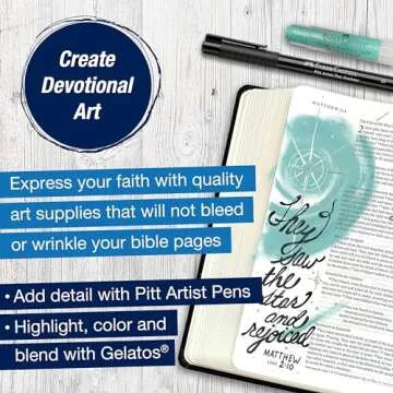 Faber-Castell Bible Journaling Kit - 47 Piece Creative Set