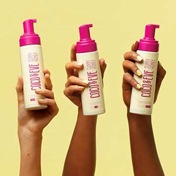 Coco & Eve Bali Bae Self Tan Set (Medium). All Natural Sunless Tanning Mousse. Instant Self Tanning ...