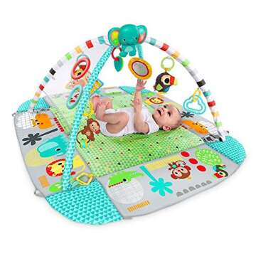 Bright Starts 5-in-1 Your Way Ball Play - Ball Pit & Convertible Baby Activity Gym, Ages Newborn + Green