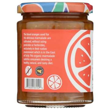 (NOT A CASE) Sicilian Blood Orange Marmalade - Artisan Delight for Breakfast